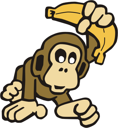 Песни для малышей (предлагаю+ и -) - Страница 18 18-monkey-with-banana
